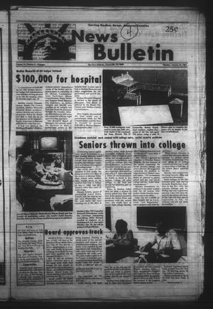 Primary view of object titled 'News Bulletin (Castroville, Tex.), Vol. 24, No. 4, Ed. 1 Monday, January 25, 1982'.