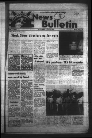 Primary view of object titled 'News Bulletin (Castroville, Tex.), Vol. 24, No. 9, Ed. 1 Monday, March 1, 1982'.