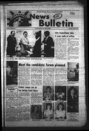 Primary view of object titled 'News Bulletin (Castroville, Tex.), Vol. 24, No. 15, Ed. 1 Monday, April 12, 1982'.
