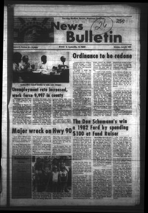 News Bulletin (Castroville, Tex.), Vol. 24, No. 26, Ed. 1 Monday, June 28, 1982