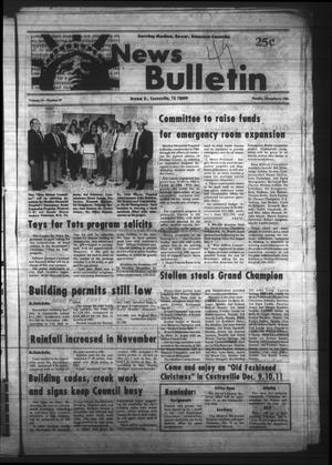 Primary view of object titled 'News Bulletin (Castroville, Tex.), Vol. 24, No. 49, Ed. 1 Monday, December 6, 1982'.