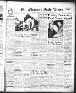 Mt. Pleasant Daily Times (Mount Pleasant, Tex.), Vol. 36, No. 263, Ed. 1 Thursday, February 9, 1956