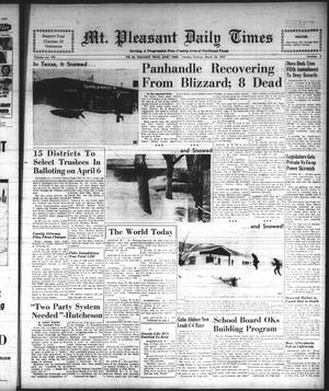 Mt. Pleasant Daily Times (Mount Pleasant, Tex.), Vol. 38, No. 2, Ed. 1 Tuesday, March 26, 1957