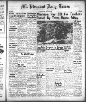 Mt. Pleasant Daily Times (Mount Pleasant, Tex.), Vol. 38, No. 41, Ed. 1 Friday, May 17, 1957