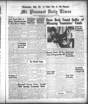 Mt. Pleasant Daily Times (Mount Pleasant, Tex.), Vol. 38, No. 42, Ed. 1 Monday, May 20, 1957
