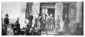 Photograph: [Student Group Outside of School Building]