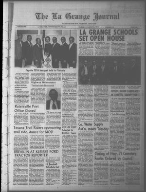 The La Grange Journal (La Grange, Tex.), Vol. 92, No. 18, Ed. 1 Thursday, March 2, 1972