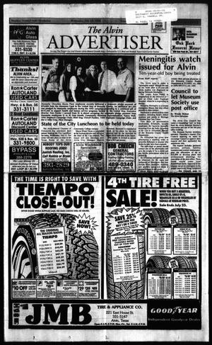 Primary view of object titled 'The Alvin Advertiser (Alvin, Tex.), Ed. 1 Wednesday, July 13, 1994'.