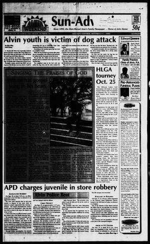 Primary view of object titled 'Alvin Sun-Advertiser (Alvin, Tex.), Vol. 107, No. 16, Ed. 1 Sunday, October 5, 1997'.