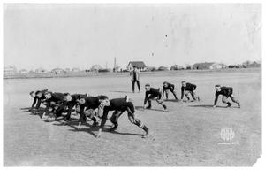 Primary view of object titled '[Tulia High School Football Players]'.