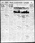 Thumbnail image of item number 1 in: 'The San Antonio Light (San Antonio, Tex.), Vol. 35, No. 218, Ed. 1 Wednesday, August 25, 1915'.