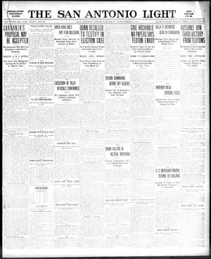 The San Antonio Light (San Antonio, Tex.), Vol. 35, No. 235, Ed. 1 Saturday, September 11, 1915