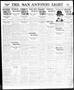 Thumbnail image of item number 1 in: 'The San Antonio Light (San Antonio, Tex.), Vol. 35, No. 351, Ed. 1 Wednesday, January 5, 1916'.
