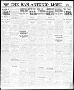 Primary view of object titled 'The San Antonio Light (San Antonio, Tex.), Vol. 36, No. 3, Ed. 1 Saturday, January 22, 1916'.