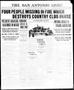 Thumbnail image of item number 1 in: 'The San Antonio Light (San Antonio, Tex.), Vol. 36, No. 67, Ed. 1 Sunday, March 26, 1916'.