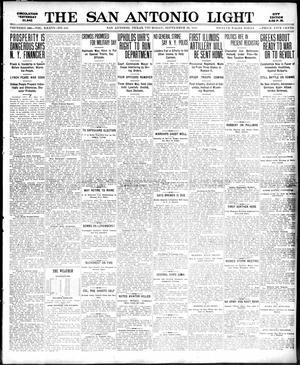 The San Antonio Light (San Antonio, Tex.), Vol. 36, No. 250, Ed. 1 Thursday, September 28, 1916