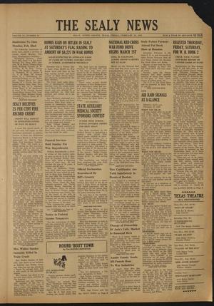 Primary view of object titled 'The Sealy News (Sealy, Tex.), Vol. 54, No. 50, Ed. 1 Friday, February 19, 1943'.