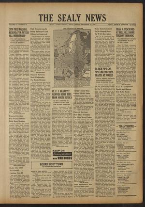 The Sealy News (Sealy, Tex.), Vol. 55, No. 40, Ed. 1 Friday, December 10, 1943