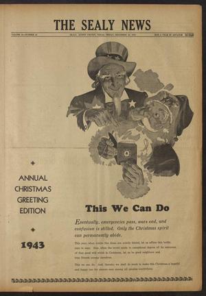 The Sealy News (Sealy, Tex.), Vol. 55, No. 42, Ed. 1 Friday, December 24, 1943