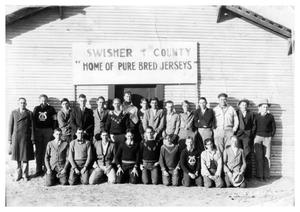 [Group of Male Students From Swisher County]