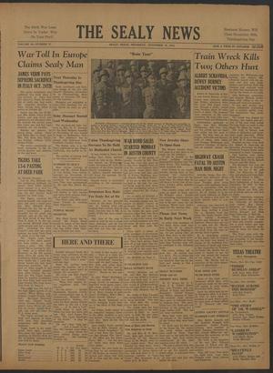 The Sealy News (Sealy, Tex.), Vol. 56, No. 37, Ed. 1 Thursday, November 23, 1944
