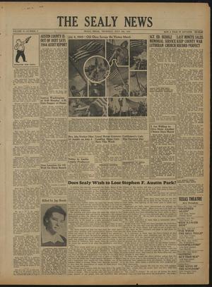 The Sealy News (Sealy, Tex.), Vol. 57, No. 17, Ed. 1 Thursday, July 5, 1945