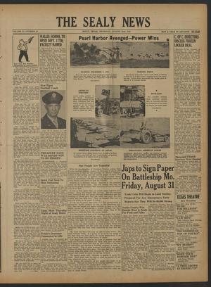 Primary view of object titled 'The Sealy News (Sealy, Tex.), Vol. 57, No. 24, Ed. 1 Thursday, August 23, 1945'.