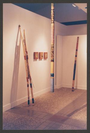 Primary view of object titled '[Sky Ladders & Power Poles Exhibit]'.