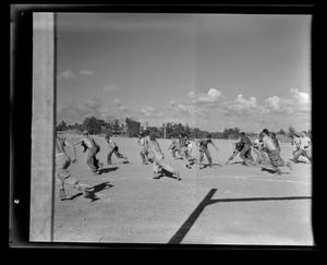 [Military Service Members Playing Sports at Okinawa Officers Club and Recreation]