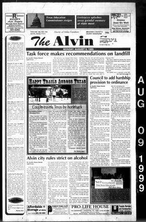Primary view of object titled 'The Alvin Sun (Alvin, Tex.), Vol. 108, No. 104, Ed. 1 Monday, August 9, 1999'.