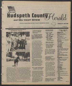 Hudspeth County Herald and Dell Valley Review (Dell City, Tex.), Vol. 35, No. 51, Ed. 1 Friday, August 7, 1992