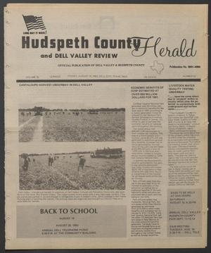 Hudspeth County Herald and Dell Valley Review (Dell City, Tex.), Vol. 35, No. 52, Ed. 1 Friday, August 14, 1992