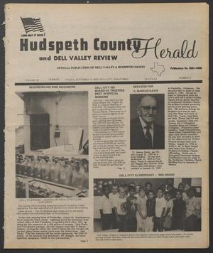 Primary view of object titled 'Hudspeth County Herald and Dell Valley Review (Dell City, Tex.), Vol. 36, No. 3, Ed. 1 Friday, September 4, 1992'.