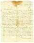 Letter: [Letter from Maud C. Fentress to David Fentress, September 24, 1860]