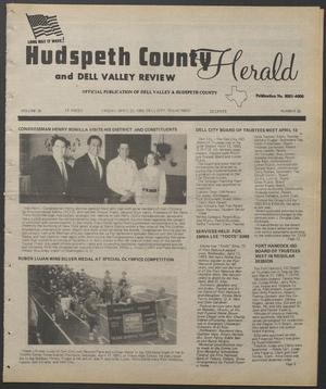 Hudspeth County Herald and Dell Valley Review (Dell City, Tex.), Vol. 36, No. 36, Ed. 1 Friday, April 23, 1993