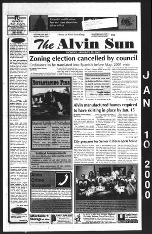 The Alvin Sun (Alvin, Tex.), Vol. 109, No. 3, Ed. 1 Monday, January 10, 2000