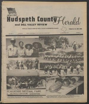 Hudspeth County Herald and Dell Valley Review (Dell City, Tex.), Vol. 37, No. 6, Ed. 1 Friday, September 24, 1993