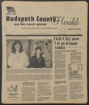 Primary view of object titled 'Hudspeth County Herald and Dell Valley Review (Dell City, Tex.), Vol. 37, No. 10, Ed. 1 Friday, October 22, 1993'.