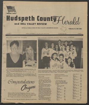 Hudspeth County Herald and Dell Valley Review (Dell City, Tex.), Vol. 37, No. 13, Ed. 1 Friday, November 12, 1993