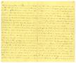 Thumbnail image of item number 2 in: '[Letter from David Fentress to his wife Clara, December 10, 1862]'.