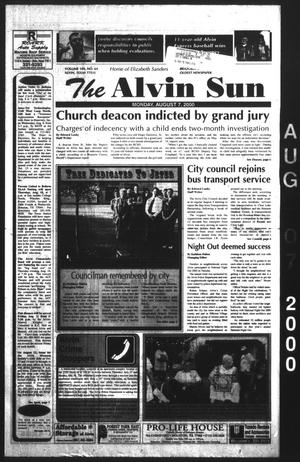 The Alvin Sun (Alvin, Tex.), Vol. 109, No. 64, Ed. 1 Monday, August 7, 2000