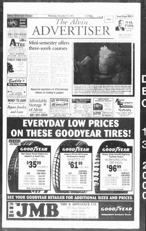 The Alvin Advertiser (Alvin, Tex.), Ed. 1 Wednesday, December 13, 2000