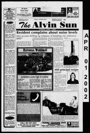 The Alvin Sun (Alvin, Tex.), Vol. 111, No. 26, Ed. 1 Monday, April 1, 2002