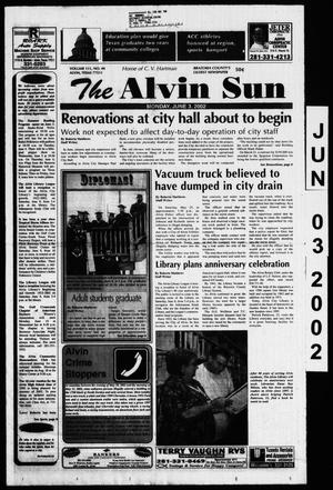 The Alvin Sun (Alvin, Tex.), Vol. 111, No. 44, Ed. 1 Monday, June 3, 2002