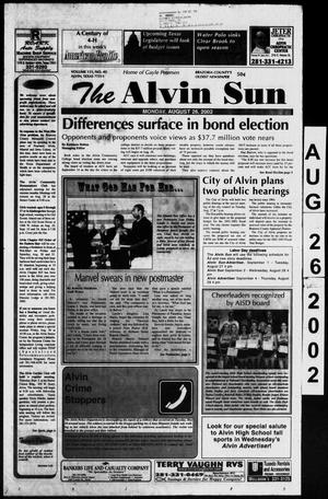The Alvin Sun (Alvin, Tex.), Vol. 111, No. 45, Ed. 1 Monday, August 26, 2002