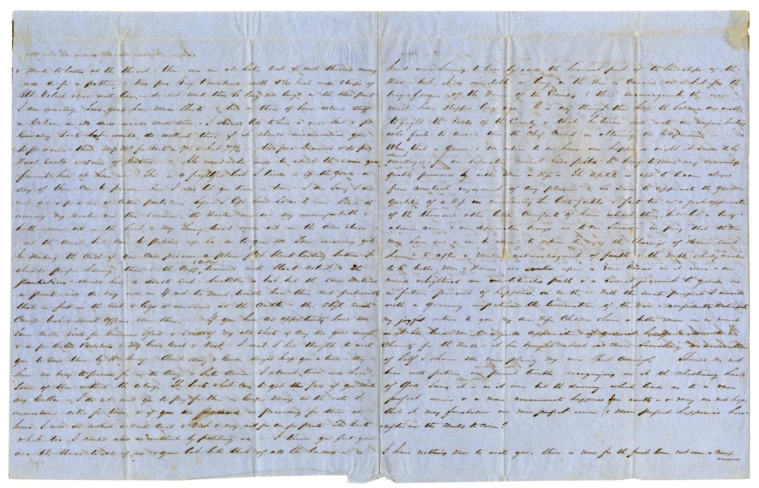 [Letter from David Fentress to wife Clara, June 14, 1864]
                                                
                                                    [Sequence #]: 2 of 2
                                                