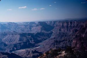 [Grand Canyon With a River Flowing Through]