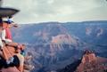 Photograph: [People Sitting on Edge of Rock in the Grand Canyon]