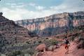 Photograph: [Person Walking on a Trail Through the Grand Canyon]