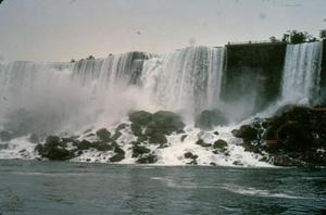 [View of Niagara Falls From Below]